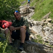 Schatten ist rar: Fast am Ziel