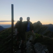 Gipfelerlebnis im Morgengrauen