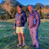 das Morgenlicht ist zauberhaft.