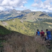 wir ziehen in die Weite,...