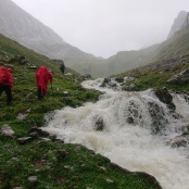 aus dem Nichts ein Wildbach!