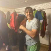 zum Gl&uuml;ck hat es in dieser H&uuml;tte einen Trocknungsraum