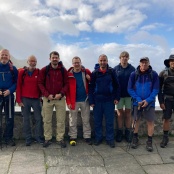 Gruppenbild auf dem Zwinglipass