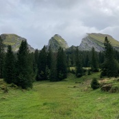 die Churfirsten auf Reichweite