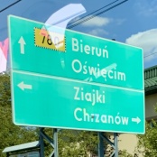 Auf dem Weg nach Auschwitz, dem riesigen Vernichtungslager