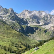 Blick auf die Bannalp