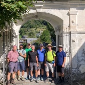 unsere Gruppe beim Start in Santa Maria