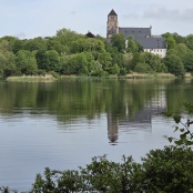 Schlossteich und Schlosskirche