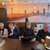 Erholung und Verarbeitung im Kaffee Prag in Zittau