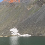 Schwarzhorn im Abendlicht